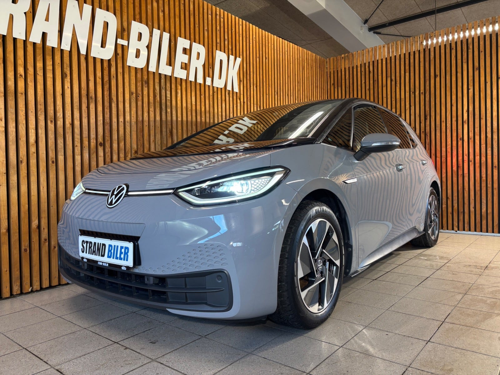 Grå VW ID.3 fra 2021