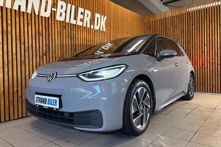Grå VW ID.3 fra 2021