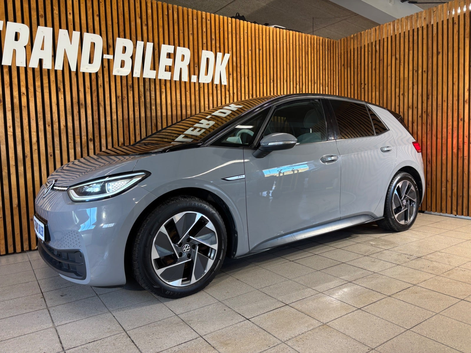 Grå VW ID.3 fra 2021