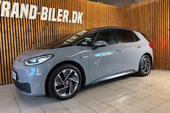 Grå VW ID.3 fra 2021