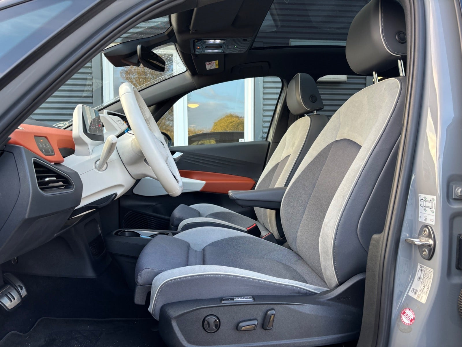 Grå VW ID.3 fra 2021