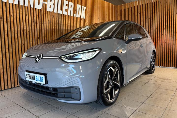 Grå VW ID.3 fra 2021