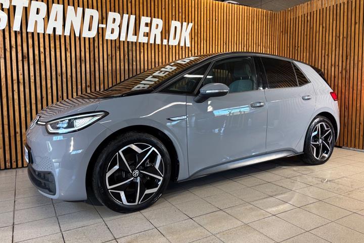 Grå VW ID.3 fra 2021