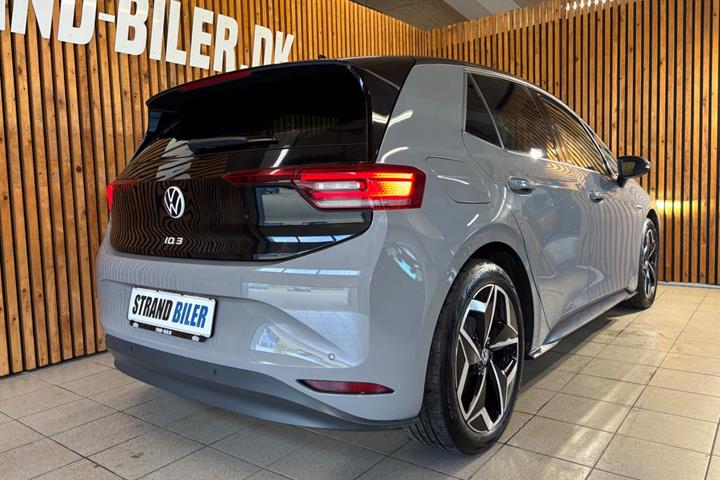 Grå VW ID.3 fra 2021