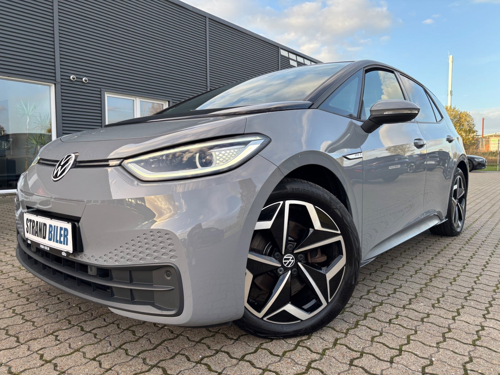 Grå VW ID.3 fra 2021