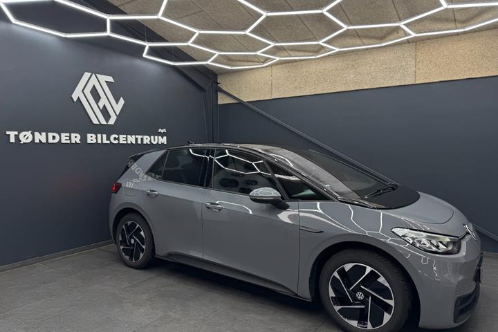Grå VW ID.3 fra 2022