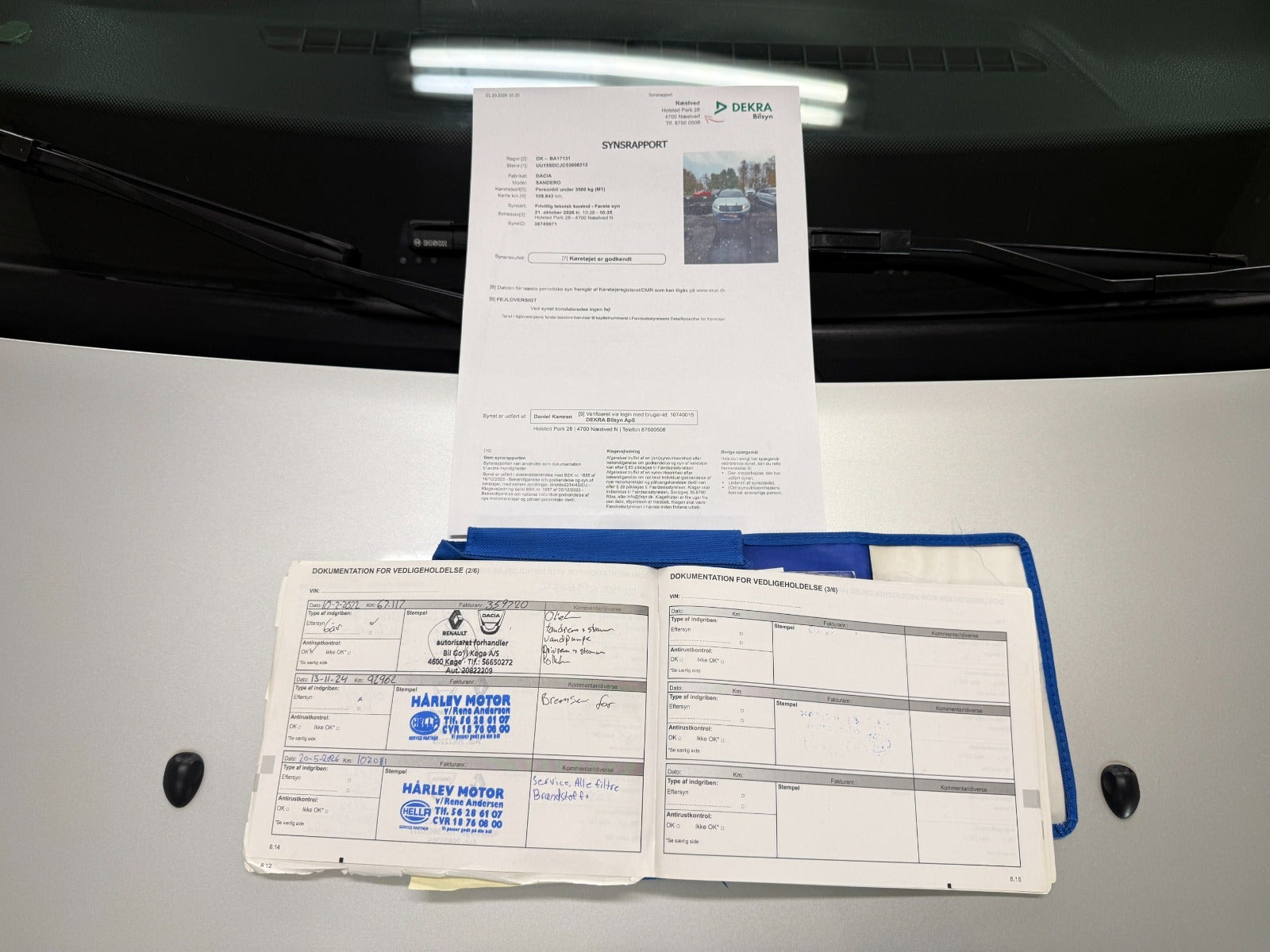 Sølv Dacia Sandero Stepway fra 2015