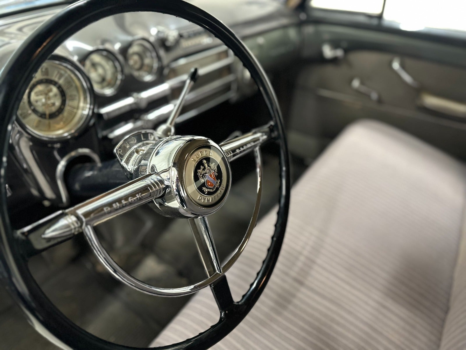 Blå Buick Super Eight fra 1949