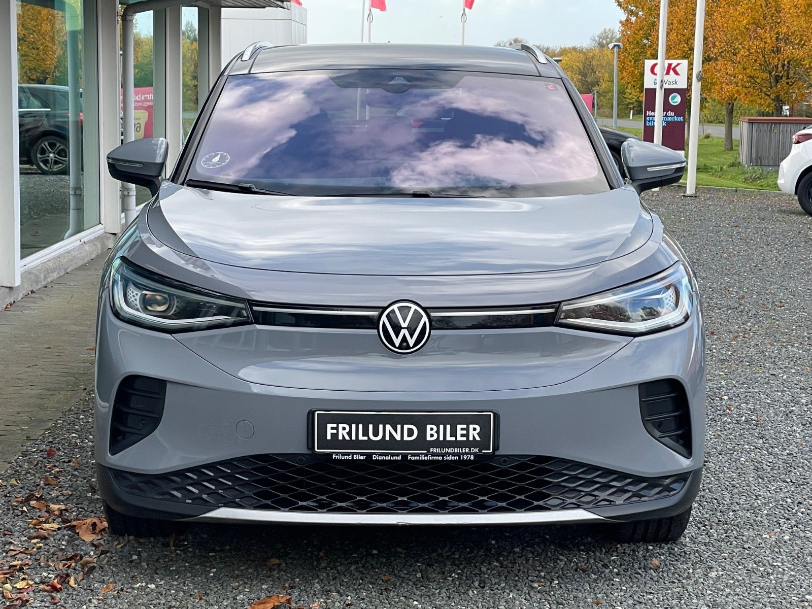 Grå VW ID.4 fra 2021