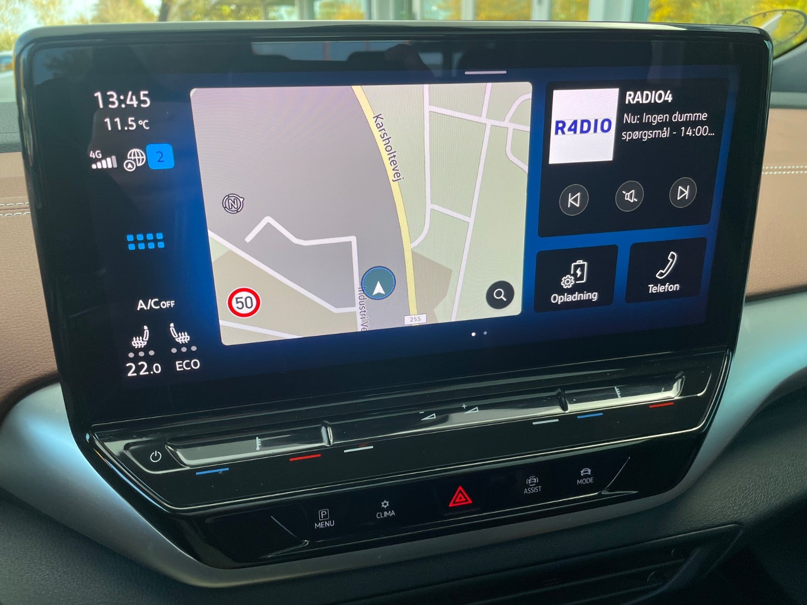 Grå VW ID.4 fra 2021