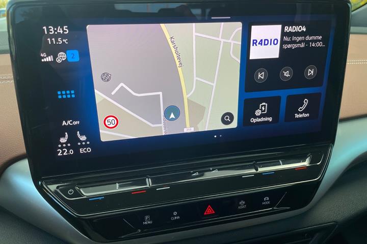 Grå VW ID.4 fra 2021