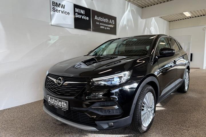 Sort Opel Grandland X fra 2019