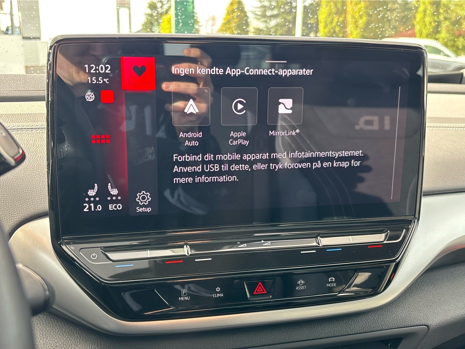 Rød VW ID.4 fra 2023