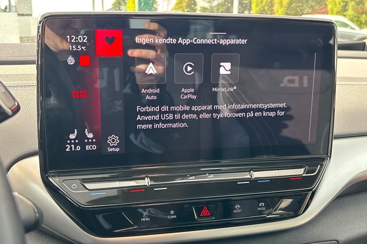 Rød VW ID.4 fra 2023