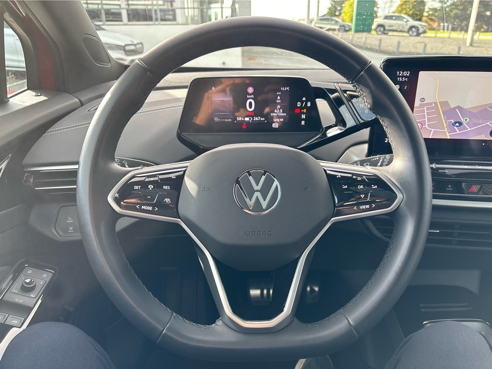 Rød VW ID.4 fra 2023