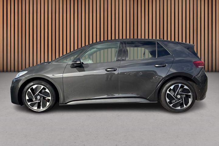 Grå VW ID.3 fra 2021