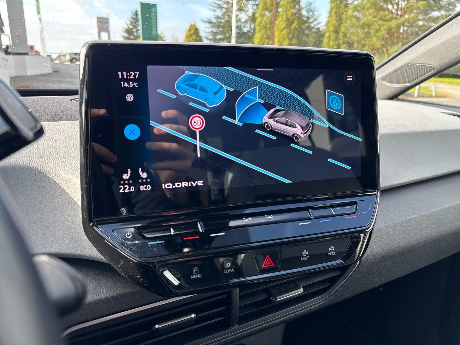 Grå VW ID.3 fra 2021