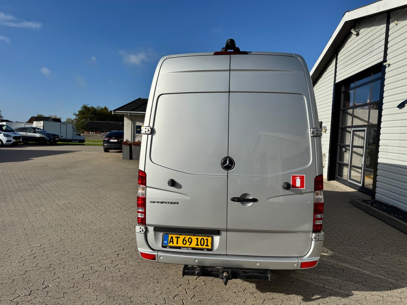 Sølv Mercedes Sprinter 319 fra 2015