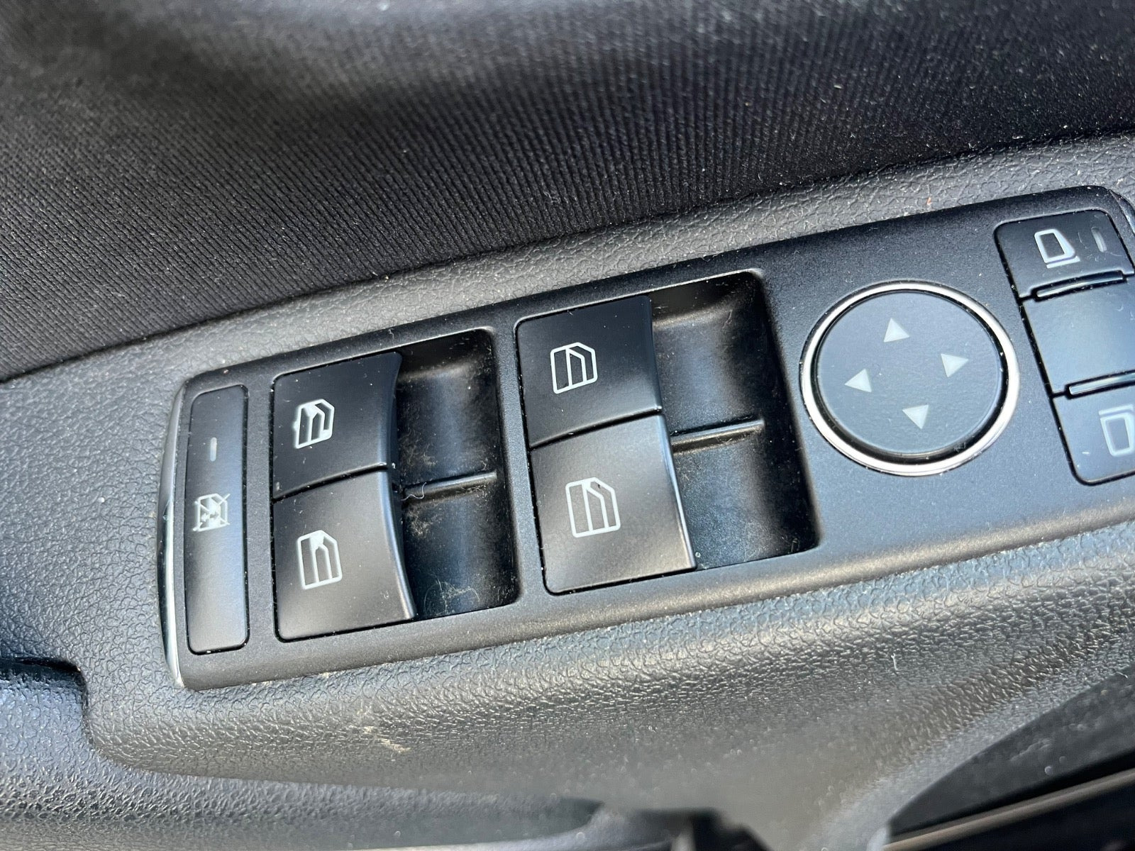 Sort Mercedes C180 fra 2007