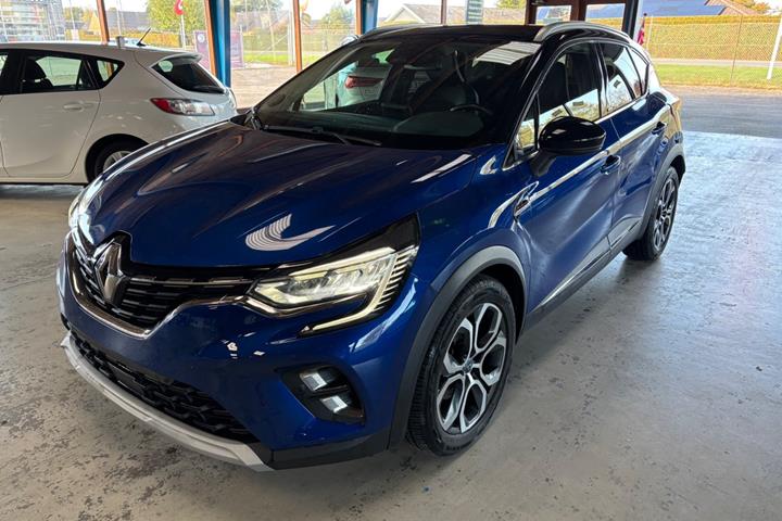Blå Renault Captur fra 2021