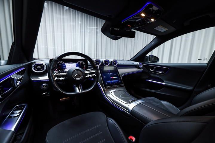 Sort Mercedes C300 e fra 2022
