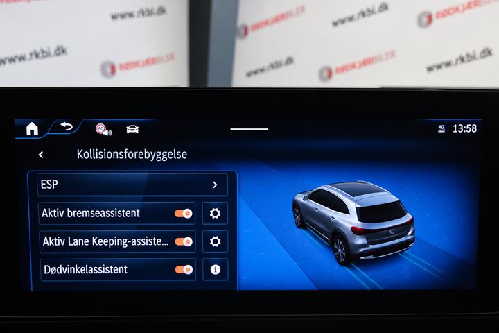 Grå Mercedes EQA250+ fra 2025