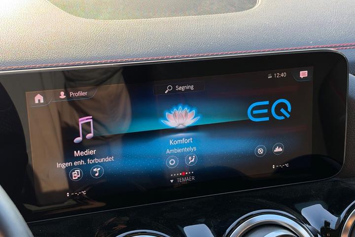 Sort Mercedes EQA250+ fra 2022