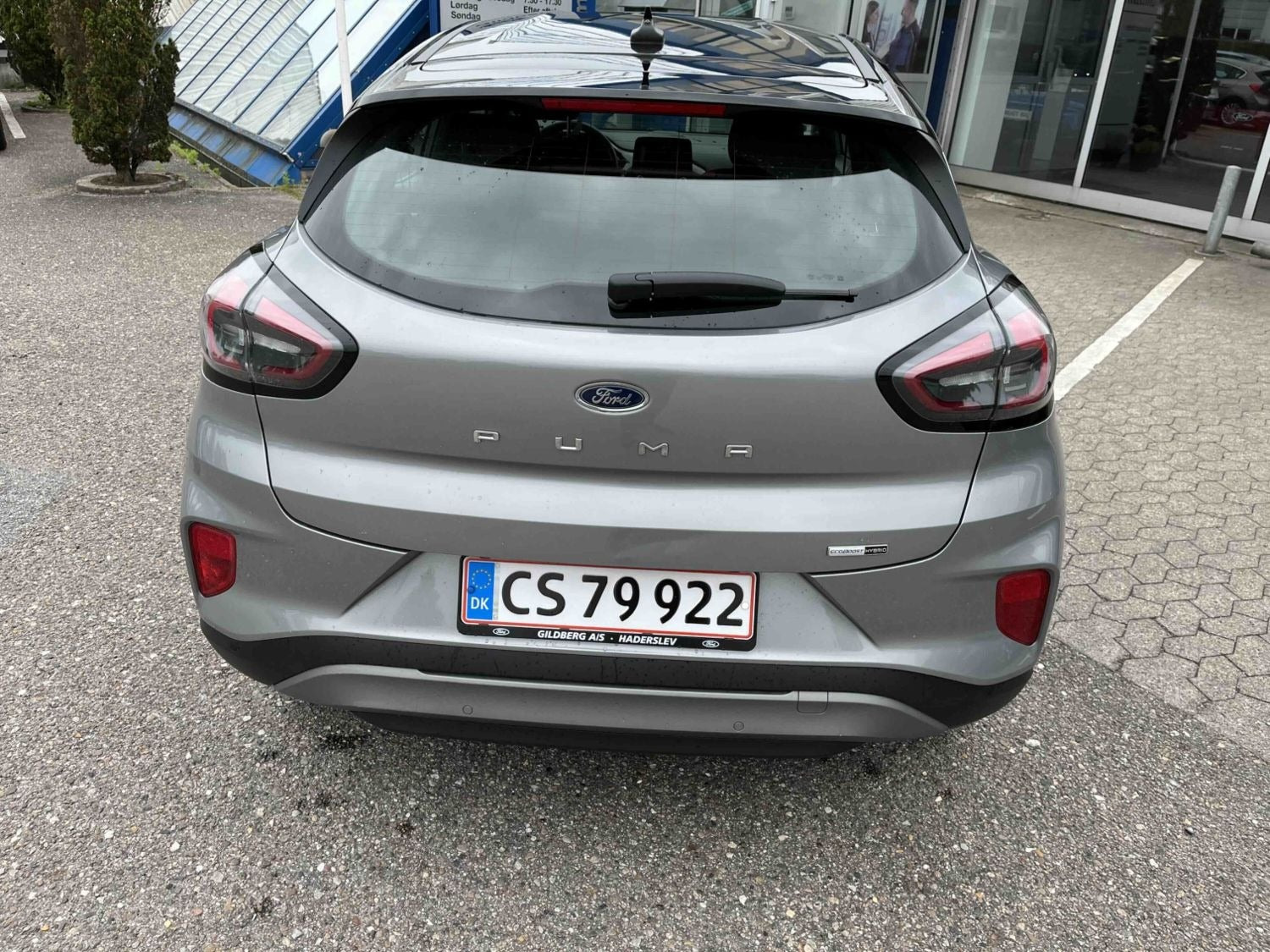 Grå Ford Puma fra 2020