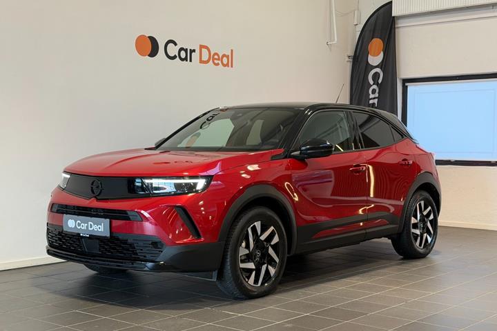 Rød Opel Mokka-e fra 2023