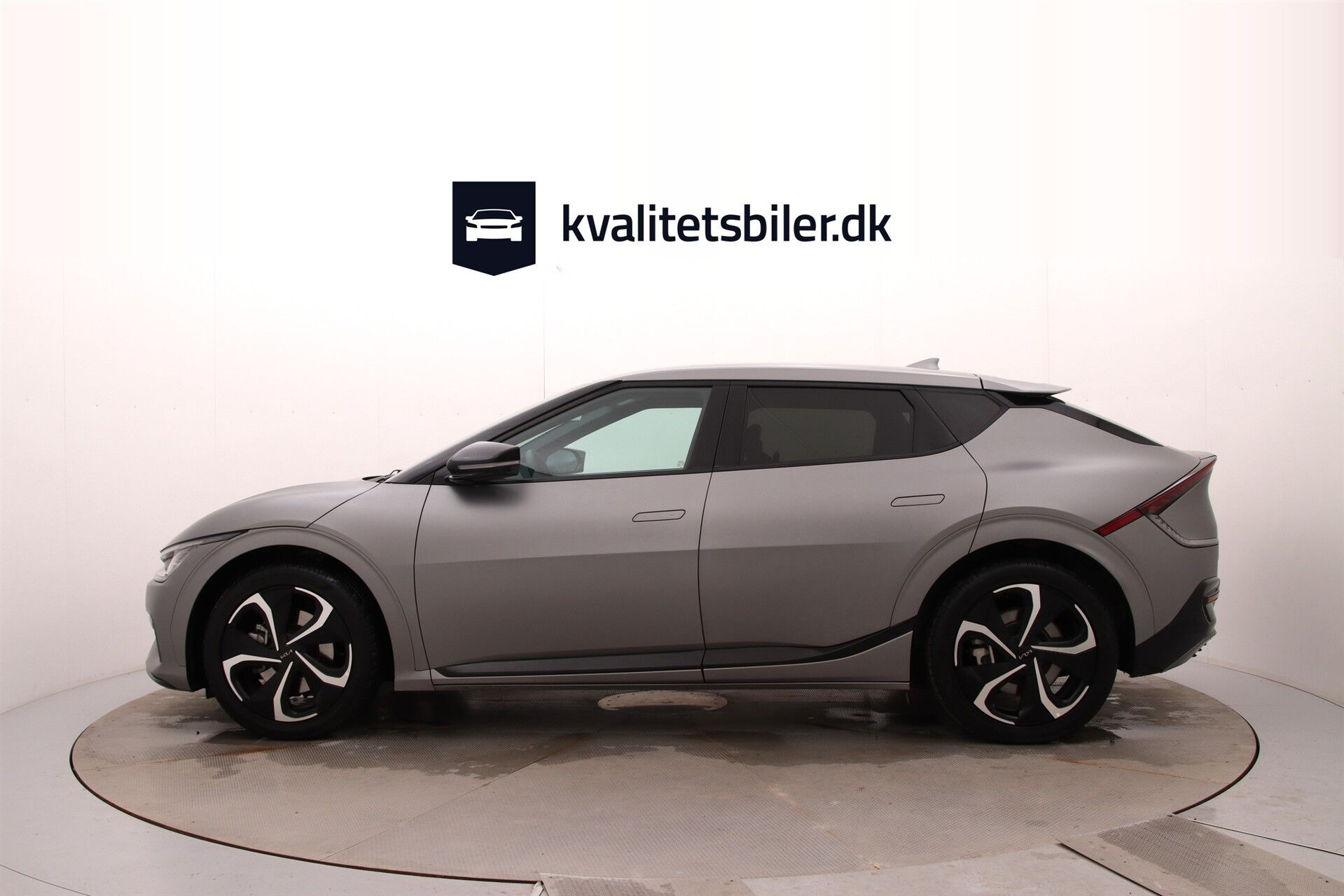 Grå Kia EV6 fra 2022