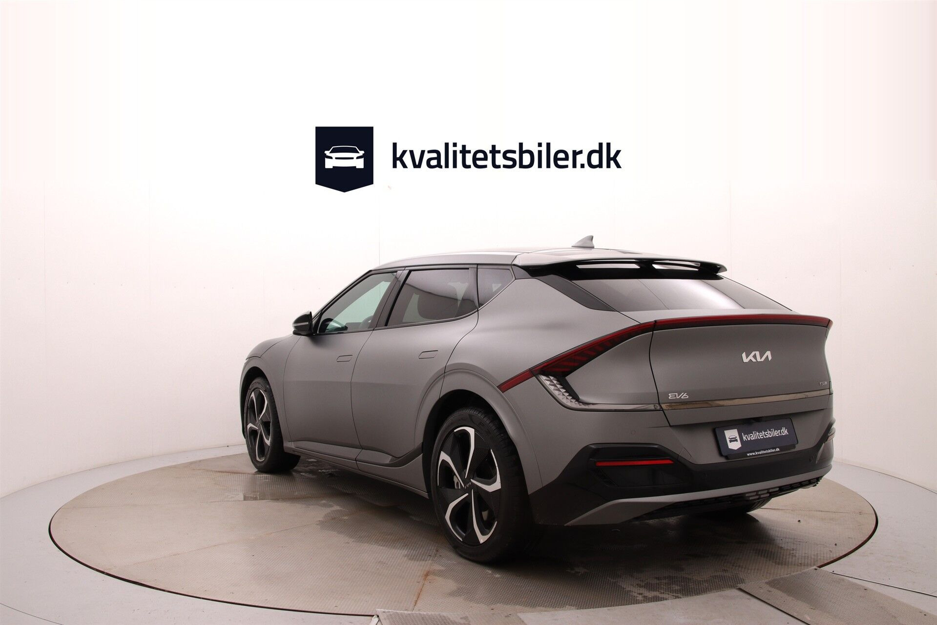 Grå Kia EV6 fra 2022