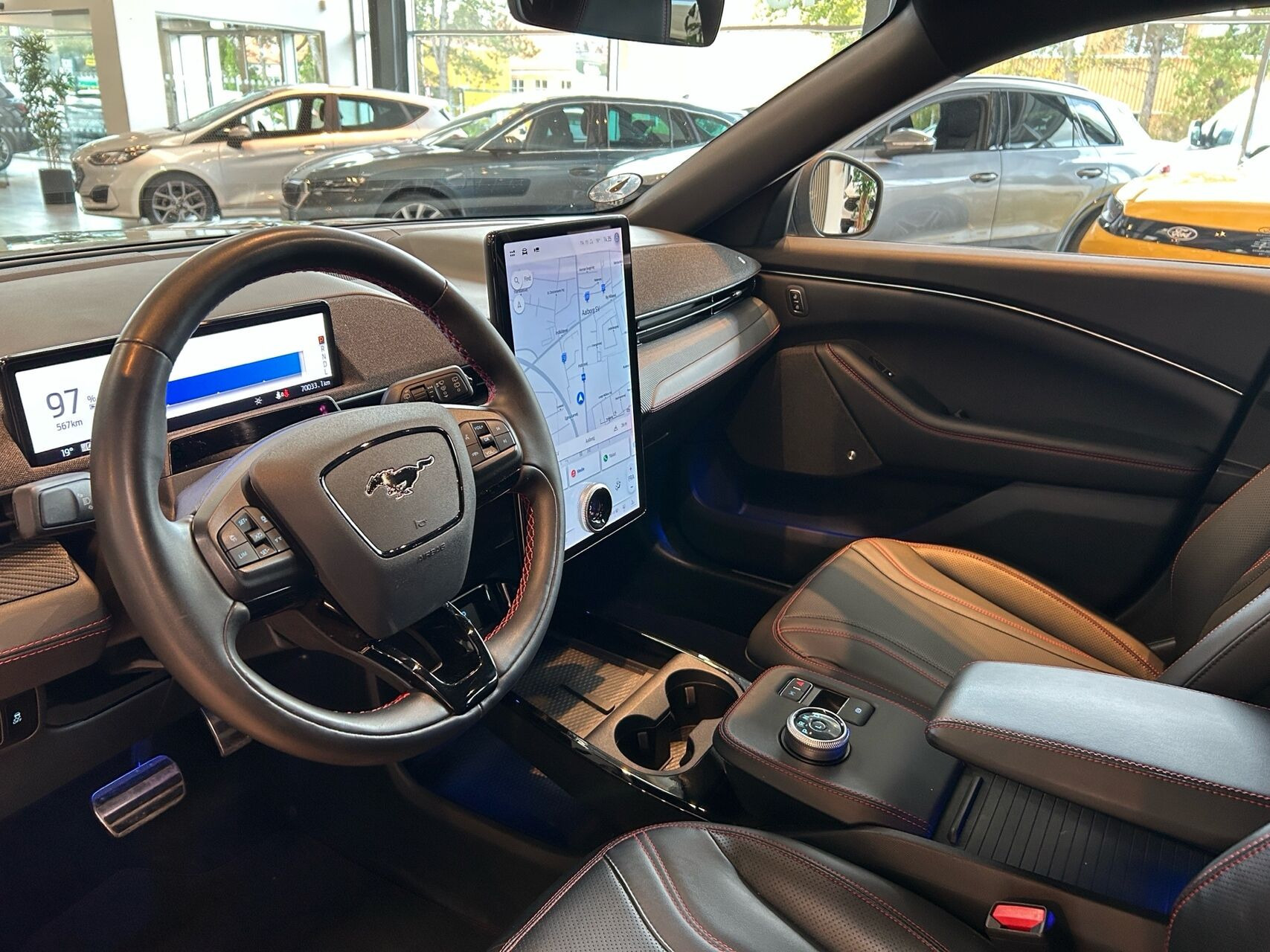 Sort Ford Mustang Mach-E fra 2024