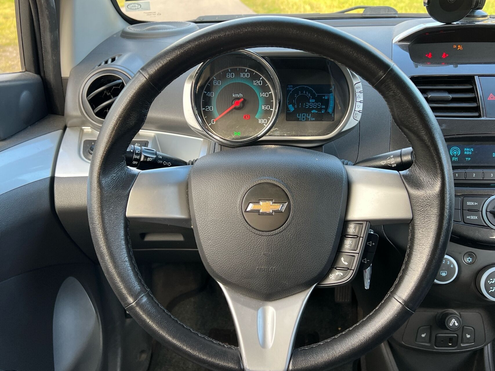 Sort Chevrolet Spark fra 2014
