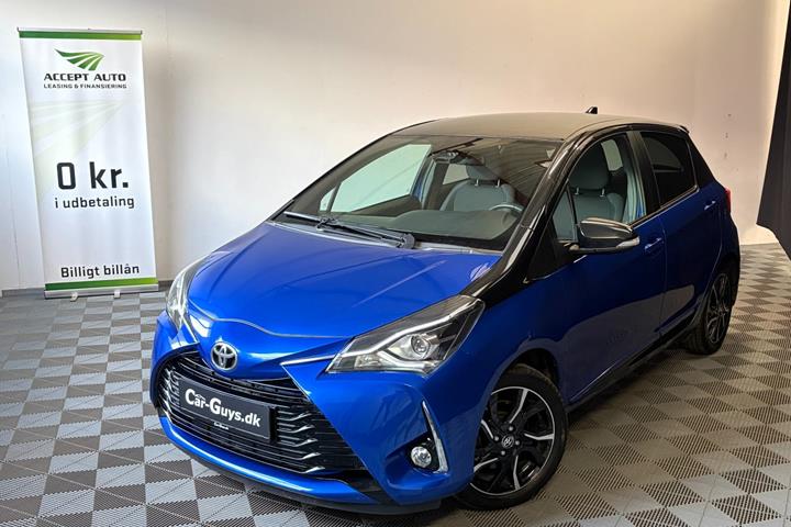 Sort Toyota Yaris fra 2018