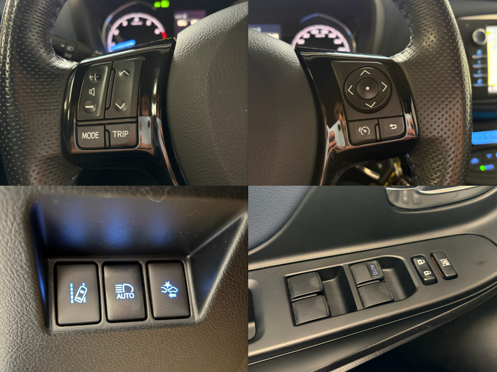 Sort Toyota Yaris fra 2018