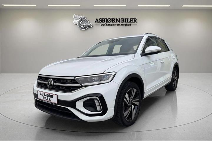 Hvid VW T-Roc fra 2022