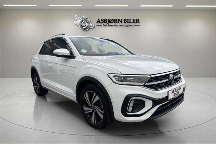 Hvid VW T-Roc fra 2022