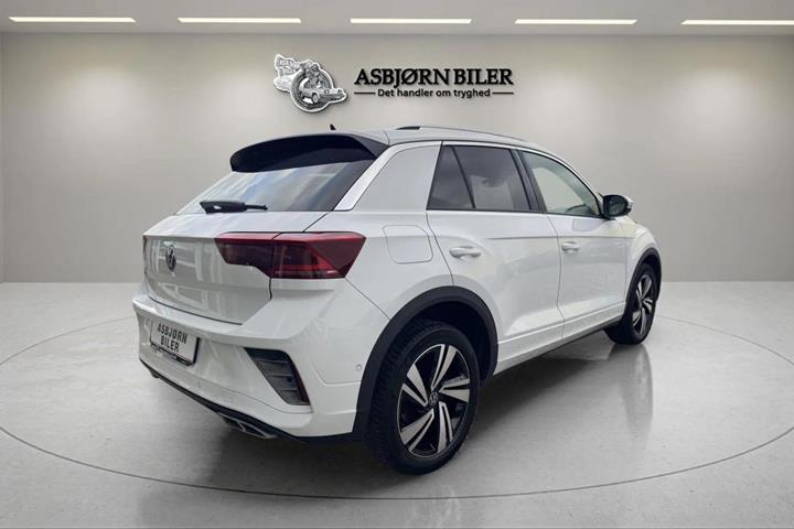 Hvid VW T-Roc fra 2022