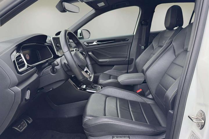 Hvid VW T-Roc fra 2022