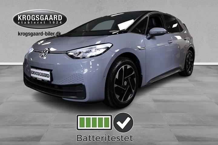 Grå VW ID.3 fra 2022