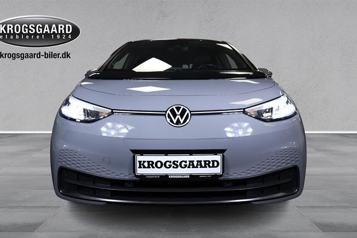 Grå VW ID.3 fra 2022