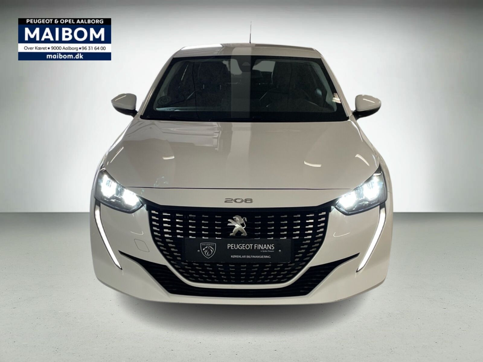 Hvid Peugeot 208 fra 2021