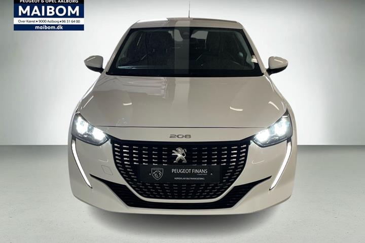 Hvid Peugeot 208 fra 2021