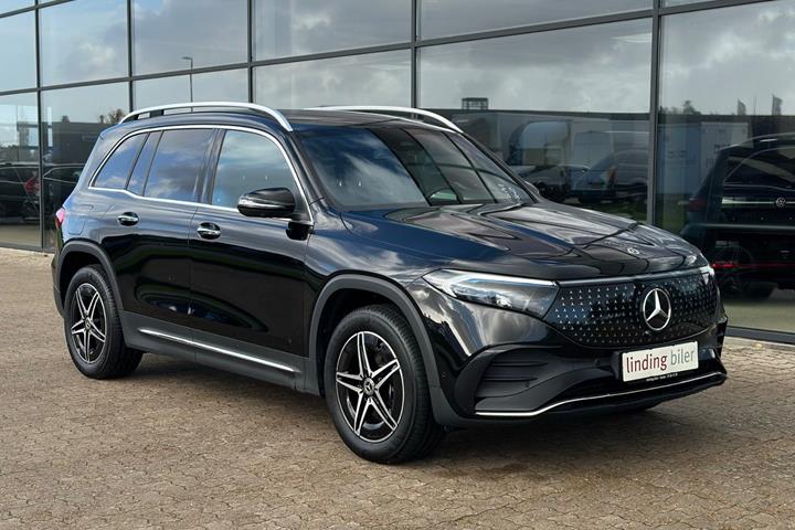 Sort Mercedes EQB250+ fra 2025