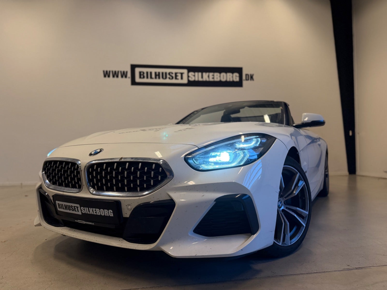 Hvid BMW Z4 fra 2019