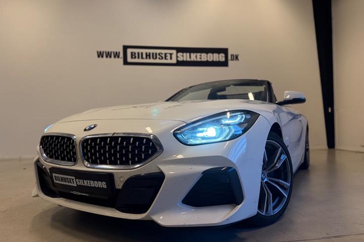 Hvid BMW Z4 fra 2019