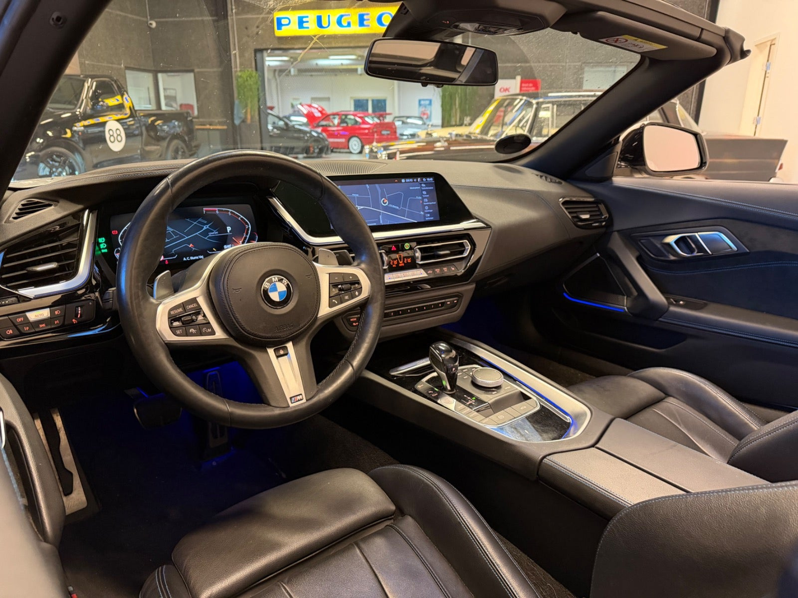 Hvid BMW Z4 fra 2019