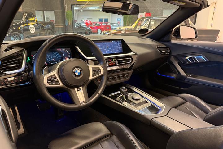 Hvid BMW Z4 fra 2019