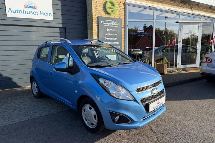 Blå Chevrolet Spark fra 2014