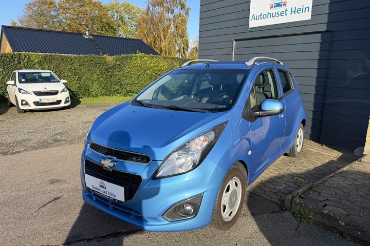 Blå Chevrolet Spark fra 2014